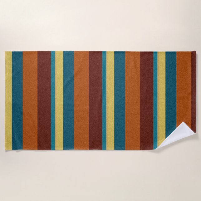 Southwest Stripes 13 Beach Towel (Front)