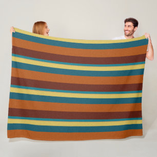 Southwest Stripes 13 Fleece Blanket