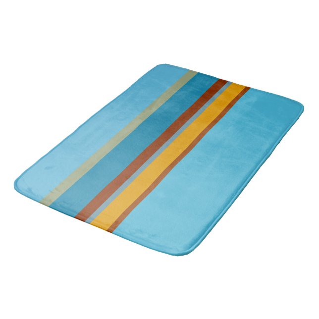 Southwest Stripes 15 Bath Mat (Angled)