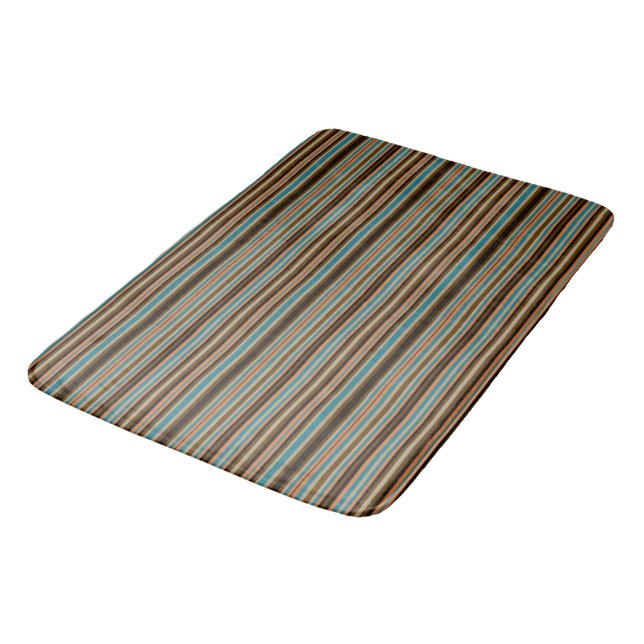 Southwest Stripes 20 Bath Mat (Angled)
