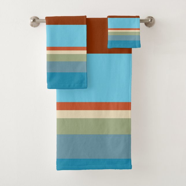 Southwest Stripes 23 Bath Towel Set (Insitu)