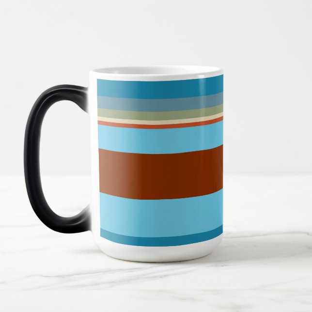 Southwest Stripes 23 Magic Mug (Left)