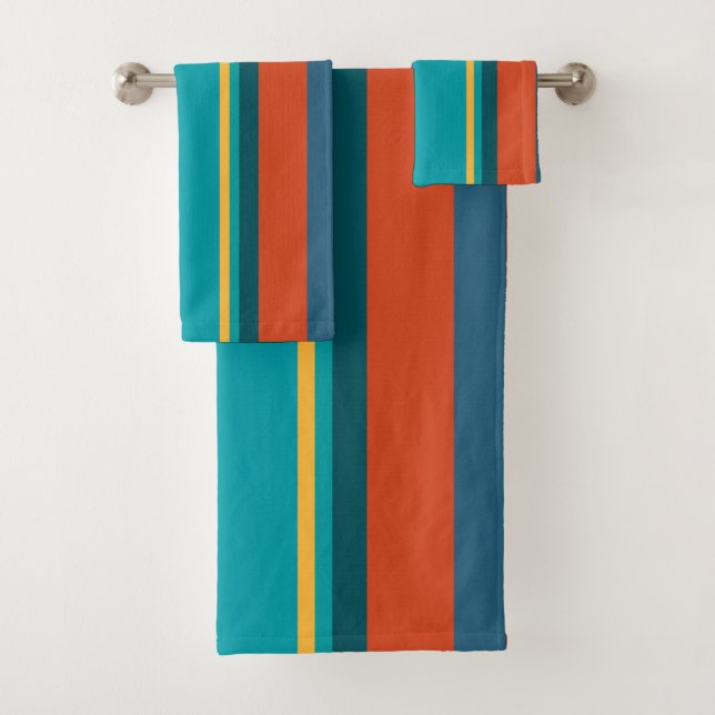 Southwest Stripes 24 Bath Towel Set (Insitu)