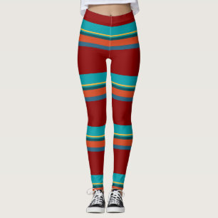 Southwest Stripes 24 Leggings