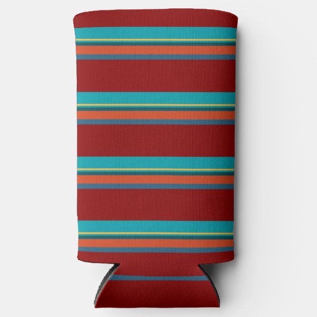 Southwest Stripes 24 Seltzer Can Cooler (Front)