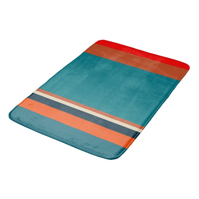 Southwest Stripes 29 Bath Mat (Angled)
