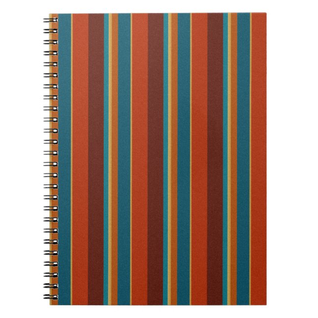Southwest Stripes 29  Notebook (Front)