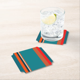 Southwest Stripes 29 Paper Coaster