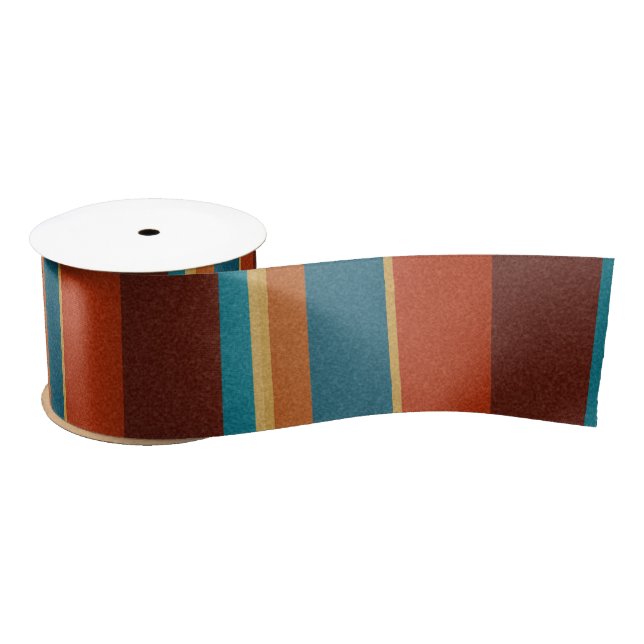 Southwest Stripes 29  Satin Ribbon (Spool)