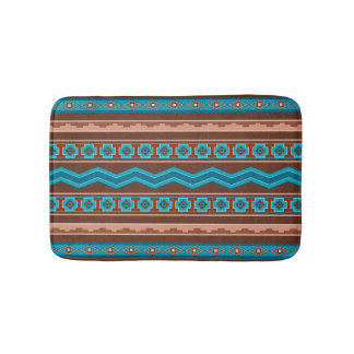 Southwest Style Geometric Cameron Gorge Design Sm Bath Mat