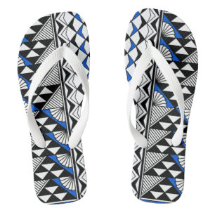 Southwest Sun and Rain in Blue Flip Flops