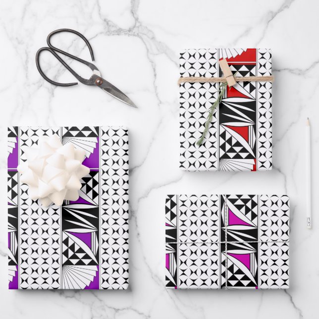 Southwest Sunrise Collection 1 Wrapping Paper Sheet (Front)