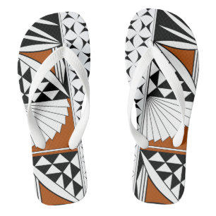 Southwest Sunrise Flip Flops