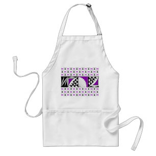 Southwest Sunrise in Purple Standard Apron
