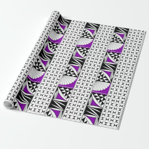 Southwest Sunrise in Purple Wrapping Paper
