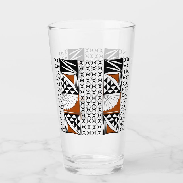 Southwest Sunrise in Rust Glass (Front)