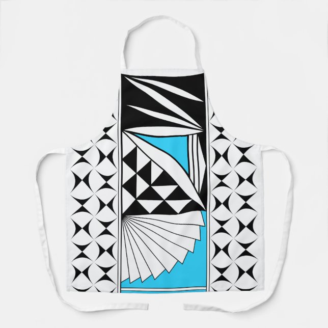 Southwest Sunrise in Turquoise Apron (Front)