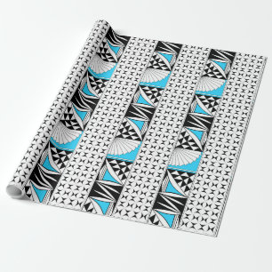 Southwest Sunrise in Turquoise Gift Wrap