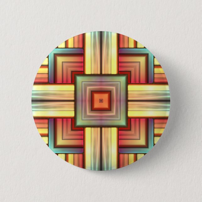 Southwest Sunset 6 Cm Round Badge (Front)