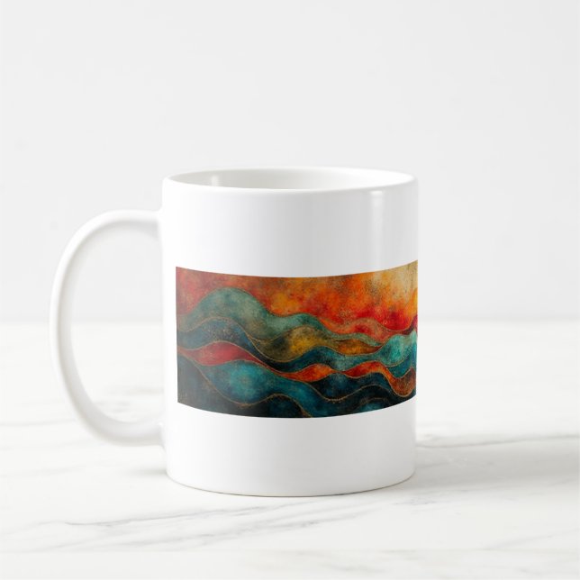 Southwest Sunset Coffee Mug (Left)
