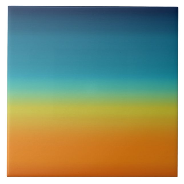 Southwest Sunset Colours Tile (Front)
