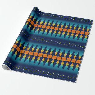 Southwest Sunset Pines Wrapping Paper