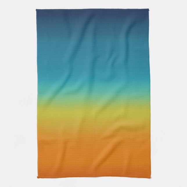 Southwest Sunset Tea Towel (Vertical)