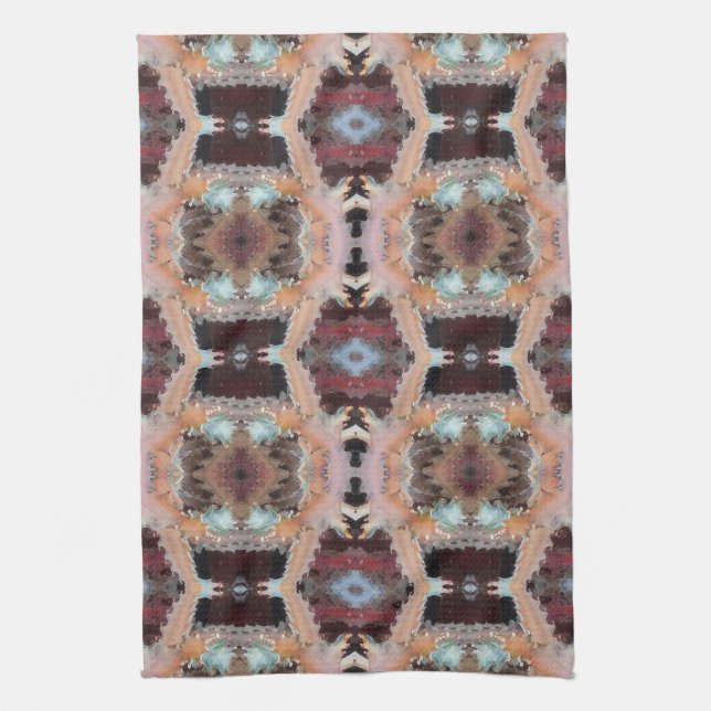 Southwest Tapestry Tea Towel (Vertical)