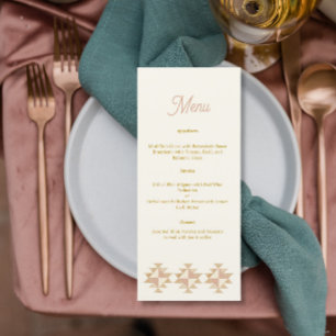 southwest theme wedding  menu