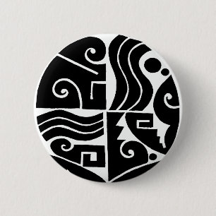 Southwest Tortuga 6 Cm Round Badge