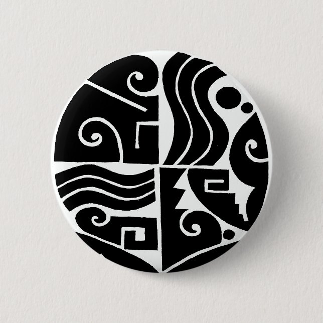 Southwest Tortuga 6 Cm Round Badge (Front)