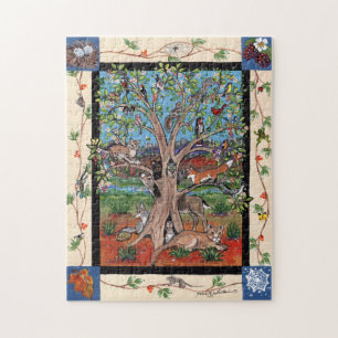 Southwest Tree of Life Animal Four Seasons Puzzle