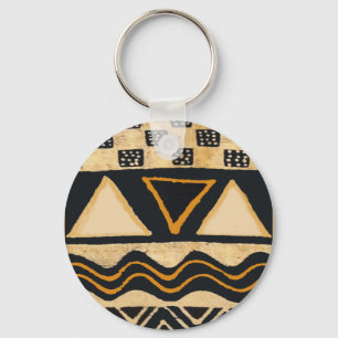 Southwest Tribal Native American Design Key Ring