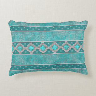 Southwest Turquoise Decorative Cushion