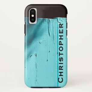 Southwest Turquoise Door, Name, Simple Casemate iPhone XS Case