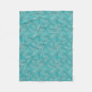 Southwest Turquoise Fleece Blanket