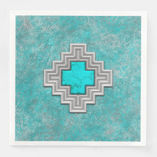 Southwest Turquoise Napkin