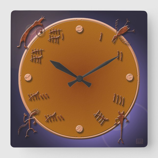 Southwest wall clock (Front)