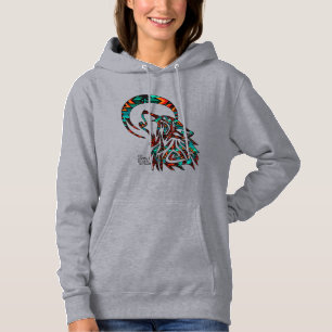 Southwest Wolf  Hoodie
