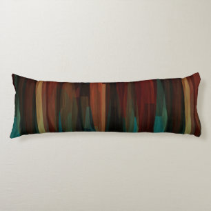 Southwest Wood Abstract Body Cushion