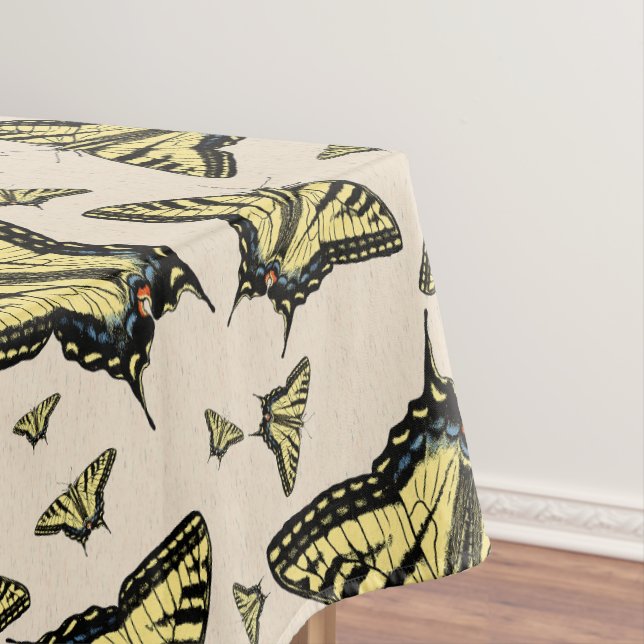 Southwest Yellow Swallowtail Butterflies Small Tablecloth (In Situ)