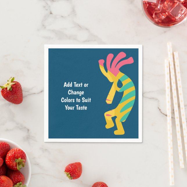 Southwestern Arizona Kokopelli Party Napkins (Insitu)