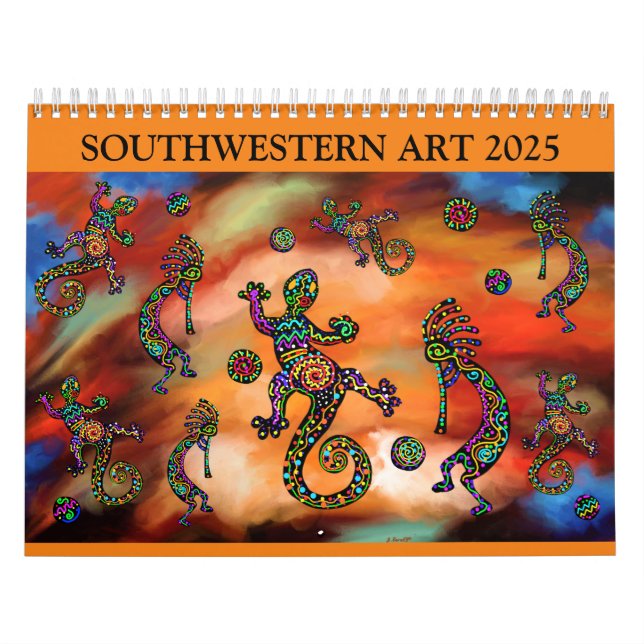SOUTHWESTERN ART CALENDAR (Cover)