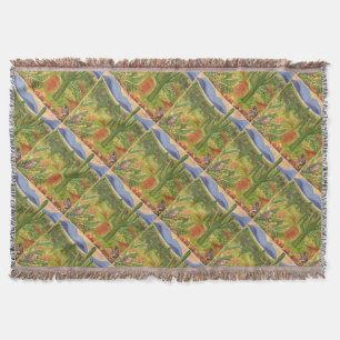 Southwestern Art Throw Blanket