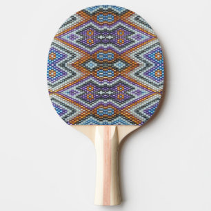 Southwestern Bead Art Ping Pong Paddle