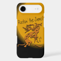 Southwestern Brown Kokopelli With Musical Notes