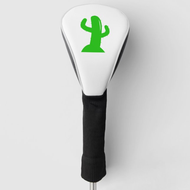 Southwestern Cactus Golf Head Cover (Front)