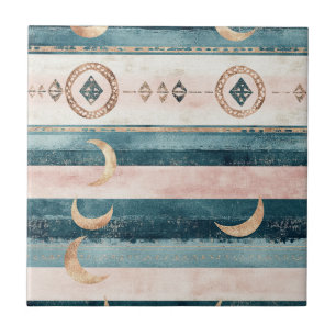 Southwestern Celestial Pattern - Desert Style Tile