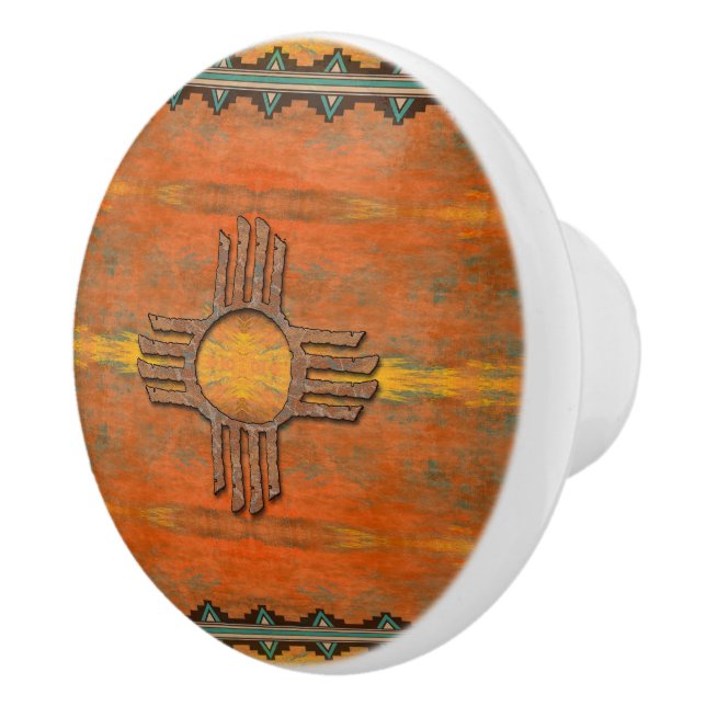 Southwestern Ceramic Knobs (Right)