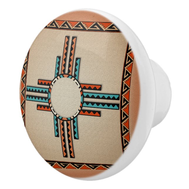 Southwestern Ceramic Knobs (Right)